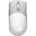 Wireless Gaming Mouse Asus ROG Keris AimPoint, 36k dpi, 5 buttons, 650IPS, 50G, 75g, 2.4/BT, White