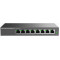 .8-port 10/100/1000Mbps POE, Grandstream GWN7701P, with 4-Port PoE, 60W Budget, Metal