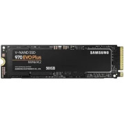 .M.2 NVMe SSD  500GB  Samsung 970 EVO Plus [PCIe 3.0 x4, R/W:3500/3200MB/s, 480/550K IOPS, Phx, TLC]