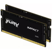 64GB (Kit of 2*32GB) DDR5-5600 SODIMM Kingston FURY® Impact DDR5, PC44800, CL40, 2Rx8, 1.1V, Intel XMP 3.0 (Extreme Memory Profiles)