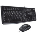 Logitech Desktop MK120 USB, Keyboard + Mouse, US black