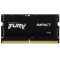 16GB DDR5-5600 SODIMM Kingston FURY® Impact DDR5, PC44800, CL40, 1Rx8, 1.1V, Intel XMP 3.0 (Extreme Memory Profiles)