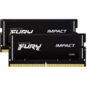 32GB (Kit of 2*16GB) DDR5-6000 SODIMM Kingston FURY® Impact DDR5, PC48000, CL38, 1Rx8, 1.35V, Intel XMP 3.0 (Extreme Memory Profiles)