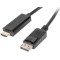 Cable DP M to HDMI M 1.8m LANBERG CA-DPHD-11CC-0018-BK