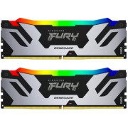 48GB DDR5-7200MHz  Kingston FURY Renegade RGB (Kit of 2x24GB) (KF572C38RSAK2-48), CL38, 1.45V,Silver