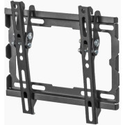 Wall Mount KIVI BASIC-22F Black 23" - 43" Fixed, max.45kg, VESA mm: up to 200x200mm