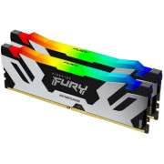 96GB DDR5-6000MHz  Kingston FURY Renegade RGB (Kit of 2x48GB) (KF560C32RSAK2-96), CL32-38, 1.35V
