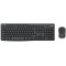Wireless Keyboard & Mouse Logitech MK370, Multimedia, Silent, Spill-resistant, 2xAAA/1xAA, EN, Black