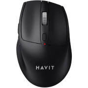 Wireless Mouse Havit MS61WB, 1200-3200dpi, 6 buttons, Ergonomic, 1xAA, 2.4Ghz, Black