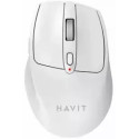 Wireless Mouse Havit MS61WB, 1200-3200dpi, 6 buttons, Ergonomic, 1xAA, 2.4Ghz, White