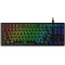 HYPERX Alloy Origins PBT Mechanical Gaming Keyboard (US Layout), HyperX Red - Linear key switch, High-quality, Durable PBT keycaps, Backlight (RGB), 100% anti-ghosting, Key rollover: 6-key / N-key modes, Ultra-portable design, Solid-steel frame, USB