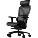 Ergonomic Gaming Chair ThunderX3 XTC Mesh Black, User max load up to 125kg / height 165-185cm