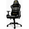 Gaming Chair Cougar HOTROD Royal Black/Gold, User max load up to 136kg / height 155-190cm