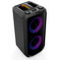 Portable Audio System F&D PA200, 80W, 11.1V/8000mAh, IPX4, TWS, Bluetooth/USB/AUX, 1*Wireless mic