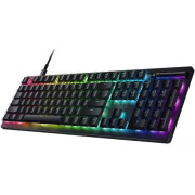 Gaming Keyboard Razer Razer DeathStalker V2, Ultra-Slim, Opt.SW Red, Aluminum Topt, Laser-Etched & ABS keycaps, Media Roller, RGB, USB, EN, Black