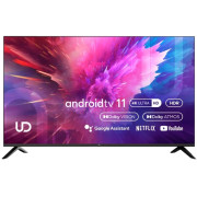 50" LED TV UD 50U6210, Black (3840x2160 UHD, SMART TV (ANDROID 11 OS), 3 x HDMI2.0, 2 x USB, Wi-Fi (2.4GHz+5GHz), Bluetooth, DVB-T/T2/C/S2, Speakers 2 x 7W Dolby Audio, VESA 200x200, 9.8 Kg)