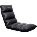 Trust FOLDABLE gaming floor chair GXT 718 RAYZEE - Black, PU leather, Adjustable back rest angle0-90, height user 100-195 cm, up to 125kg