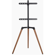 TV Mount Stand Reflecta Elegant 65W black/walnut