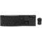Wireless Keyboard & Mouse Logitech MK270, Media keys, Spill-resistant, 1000dpi, 3 buttons, 2xAAA/1xAA, 2.4Ghz, EN, Black