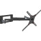 Wall Mount Barkan BM464XL Black 13"-80" Full Motion, max.50kg, VESA mm: up to 600x400mm