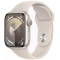 Apple Watch Series 9 GPS, 41mm Starlight Aluminium Case with Starlight Sport Band - S/M,MR8T3