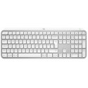 Wireless Keyboard Logitech MX Keys S, Ultra thin, Premium typing, Metal plate, F-keys, Backlit, 10M, 2.4Ghz+BT, EN, Pale Gray