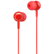 HOCO M14 initial sound universal earphones with mic Red