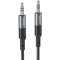 HOCO UPA26 AUX Fresh audio cable Black