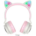 HOCO W27 Cat ear wireless headphones Gray