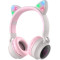 HOCO W27 Cat ear wireless headphones Pink
