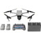 (964731) DJI Air 3 Fly More Combo + Smart Controller - Portable Drone, DJI RC2 5.5", 48MP photo, 4K 100fps / FHD 200fps camera with gimbal, max. 6000m height / 75.6 kmph speed, flight time 46min, Battery 4241 mAh, 720g (3 batteries, 6 pairs propellers, ch