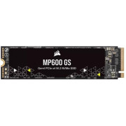 M.2 NVMe SSD 1.0TB Corsair MP600 GS, Interface: PCIe4.0 x4 / NVMe1.4, M2 Type 2280 form factor, Sequential Reads 4800 MB/s / Writes 3900 MB/s, Random Read / Write IOPS - 580K / 800K, Phison PS2021-E21T, AES-256 encryption, TBW - 600 TB, 176L Micron 3D TLC