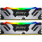 96GB DDR5-6400MHz Kingston FURY Renegade RGB (Kit of 2x48GB) (KF564C32RSAK2-96), CL32-39, 1.4V, Silver/Black