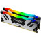 32GB DDR5-6000MHz Kingston FURY Renegade RGB (Kit of 2x16GB) (KF560C32RSAK2-32), CL32-38, 1.35V, Silver/Black