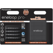 AAA  Eneloop PRO 930mAh, Blister*4 with Batterybox, Panasonic, BK-4HCDEC4CP