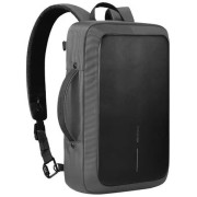 Backpack Bobby Bizz 2.0, anti-theft, P705.922 for Laptop 15.6" & City Bags, Gray