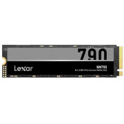 M.2 NVMe SSD 1.0TB Lexar NM790, Interface: PCIe4.0 x4 / NVMe2.0, M2 Type 2280 form factor, Sequential Reads/Writes 7400 MB/s/ 6500 MB/s, Random Read/Write 1000K IOPS/ 900K IOPS, LDPC, HMB 3.0 and SLC Cache technology, TBW: 1000TBW, MTBF: 1.5mln hours, Mic