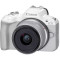 Mirrorless Camera CANON EOS R50 + RF-S 18-45 f/4.5-6.3 IS STM White (5812C030)