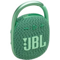 Portable Speakers JBL Clip 4  ECO Green, made from recycled plastic and fabric