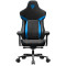 Ergonomic Gaming Chair ThunderX3 CORE RACER Blue, User max load up to 150kg / height 170-195cm