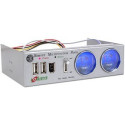 5.25-Inch Remote Multi-Function Panel (Silver)
