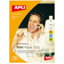 APLI Матовая фотобумага Matt Quality формата А3, 120 гр., 1440 dpi,. 50 листов