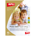 APLI Фотобумага Satin Pro A4, 240 гр, 60 листов