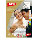 APLI Фотобумага А4 глянцевая повышенной стойкостью изображения 300 г/м, 20 стр.