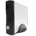Gembird SATA HDD 3.5" case USB 2.0, Aluminium, Silver