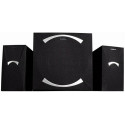Speakers Edifier X500, 2.1, 30W (14W + 2x8W) RMS, wooden, black