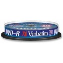 DVD+R Disc 4.7 GB, 16x, 10-Spindle, Verbatim, 43498S
