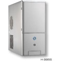 Case ATX MIDI TOWER Legenda H-995S Silver, W/O PSU, RoHS, 12CM FRONT FAN, USB2.0, HD Audio, Dim.: 460x200x440mm