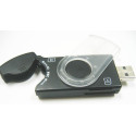 USB2.0 Card Reader All-in-1 Gembird "FD2-ALLIN1-C1", USB stick