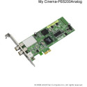 TV Tuner Asus My Cinema-PE6200, PCI-E Video Decoder, Analog TV (PAL), Remote Control,Video/Audio Input.